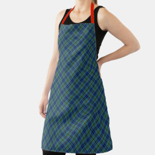 Keith Clan Scottish Tartan Plaid Pattern Apron
