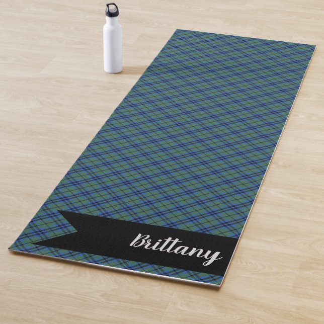 Keith Clan Scottish Tartan Plaid Pattern Yoga Mat (In Situ)