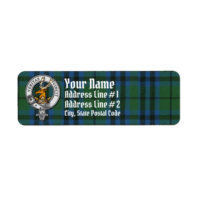 Keith Crest and Tartan (Front)