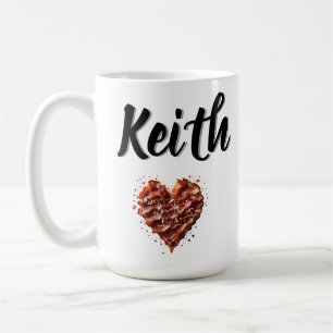 Keith Dont Go Bacon My Heart, Coffee Mug