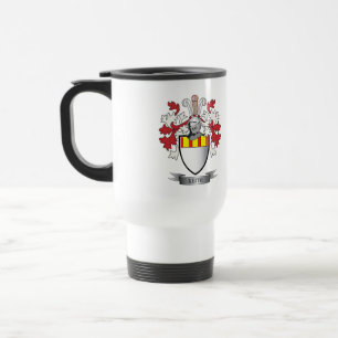 Keith Family Crest Coat of Arms Travel Mug