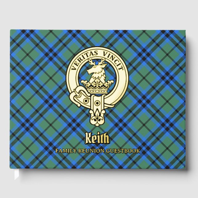 Keith Family Reunion Guest Book (Front)