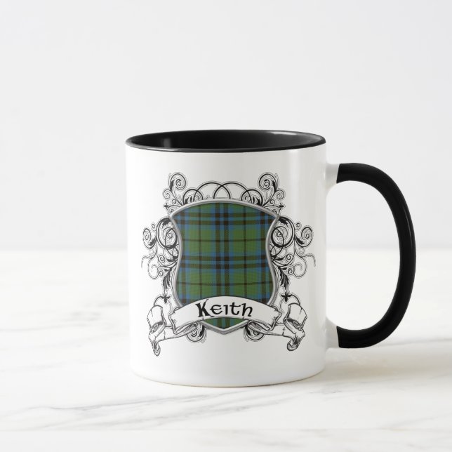 Keith Tartan Shield Mug (Right)
