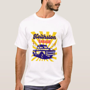 Keithston Garage – Retro Vintage Truck Design T-Shirt