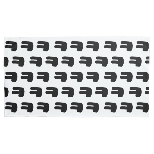 KEKEKE ㅋㅋㅋ Korean Slang Pillowcase (Front-Left)