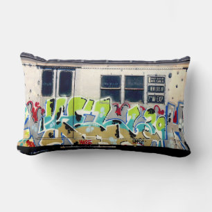 Kel1st Classic Graffiti Lumbar Pillow