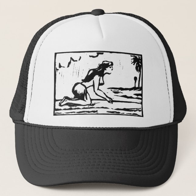 Kelama He'e nalu Trucker Hat (Front)