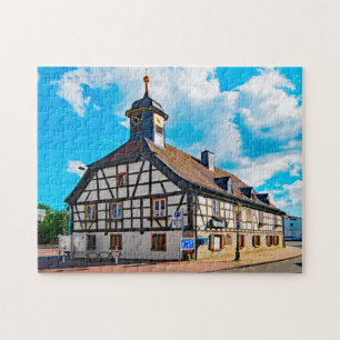 Kelkheim Town Hall Germany. Jigsaw Puzzle