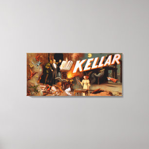Kellar in a Room Full of Magic Poster Canvas Print