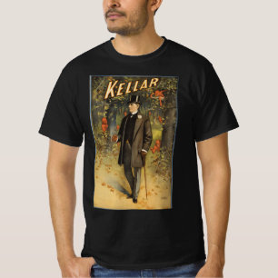 Kellar the Magician A Walk in the Woods T-Shirt