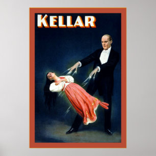 Kellar ~ Vintage Magician Poster