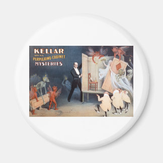 Keller and His Perplexing Cabinet Mysteries Magnet