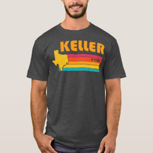 Keller Texas Vintage Distressed Souvenir T-Shirt