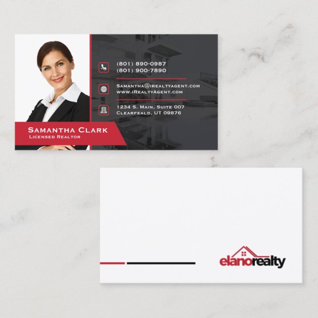 Keller Williams Real Estate Business Card (Front/Back)