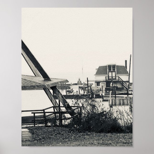 Kelleys Island in Winter V, Photography Poster  (Front)