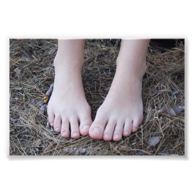 Kellie Feet Photo Print (Front)