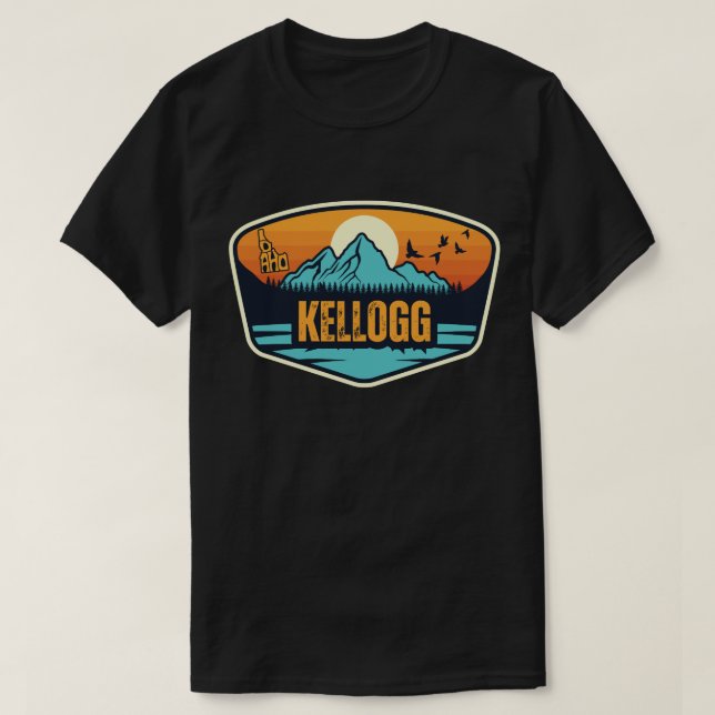 Kellogg, Idaho T-Shirt (Design Front)