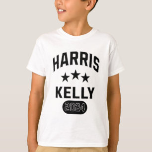Kelly 2024 For President Vintage Curved Baseball  T-Shirt