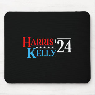 Kelly 2024 For President Vintage Patriotic Democra Mouse Pad
