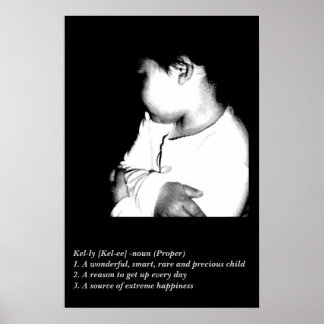 Kelly Charcoal Poster