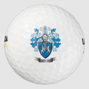 Kelly Coat of Arms Golf Balls