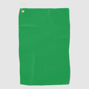 Kelly Green #06983E, Algae Golf Towel