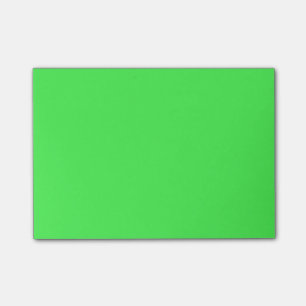 Kelly Green Bright Spring Neon 2015 Colour Trend Post-it Notes