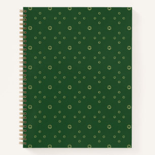 Kelly Green   Golden Zinnia Sun Notebook