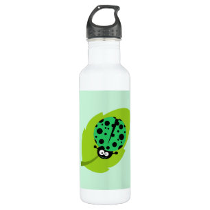 Kelly Green Ladybug 710 Ml Water Bottle