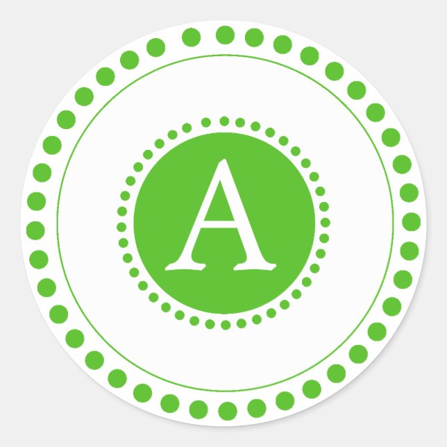 Kelly Green -Personalised envelope seals (Front)