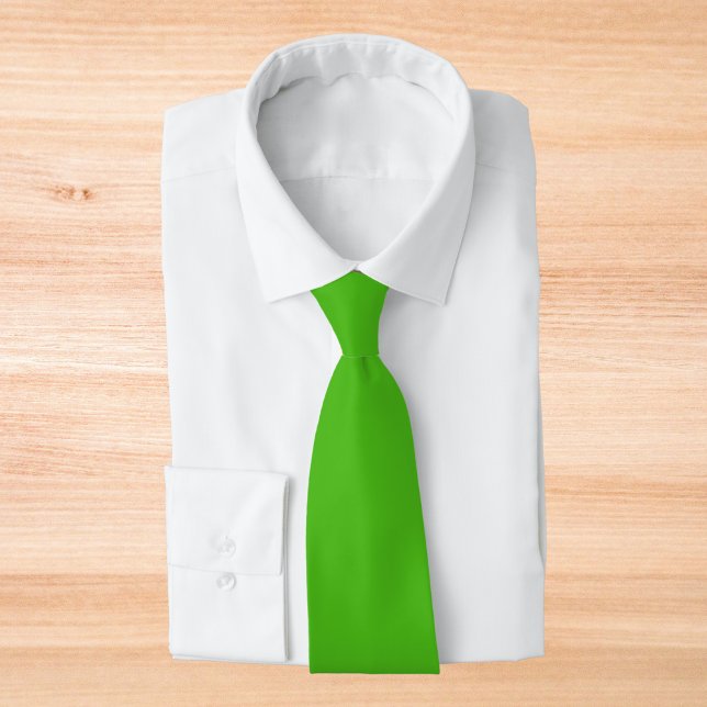 Kelly Green Solid Color Tie (Creator Uploaded)