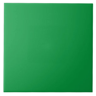 Kelly Green solid color Tile