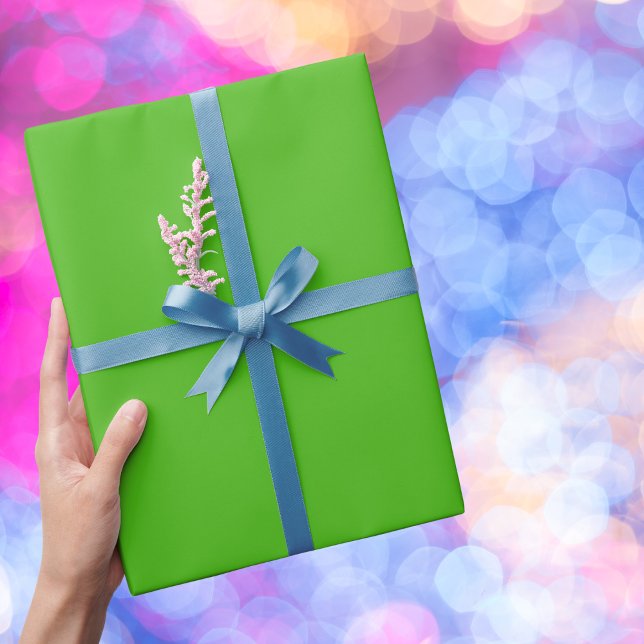 Kelly Green Solid Colour Wrapping Paper (Creator Uploaded)