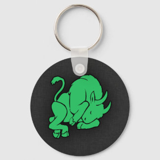 Kelly Green Taurus Key Ring