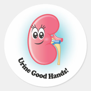 Kelly Kidney "Urine Good Hands" Stickers