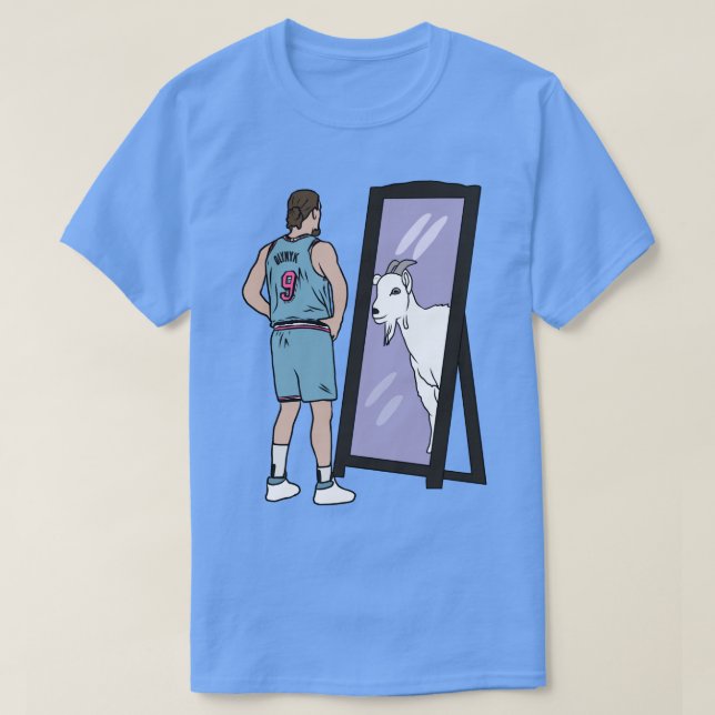 Kelly Olynyk Mirror GOAT T-Shirt (Design Front)
