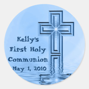 Kelly's First Holy Communion Stickers