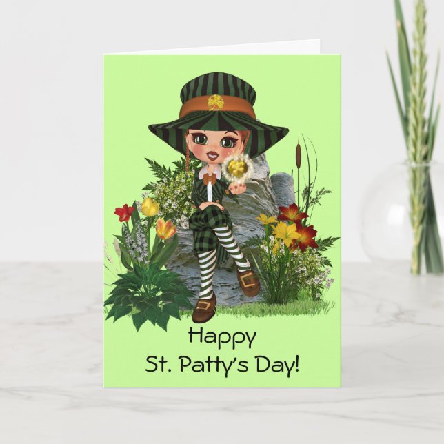 Kelly's Offering St. Patrick's Design Card (Front)
