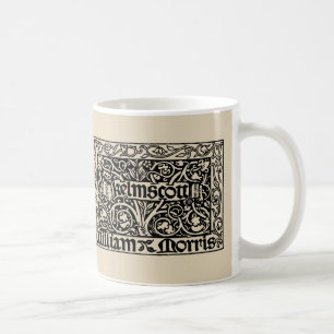 Kelmscott Press 1891 logo by William Morris Coffee Mug
