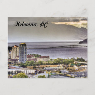 Kelowna, BC Postcard