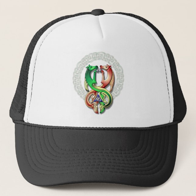 Kelpie frame trucker hat (Front)