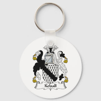Kelsall Family Crest Key Ring