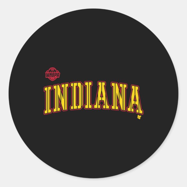 Kelsey Mitchell 0 Front &amp; Back Name Number Shi Classic Round Sticker (Front)