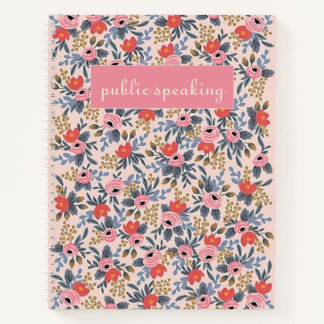 kelsey public speaking notebook