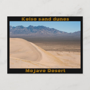 Kelso sand dunes postcard