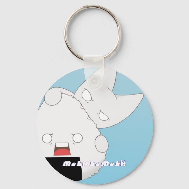 Kemeko Rice Ball Key Ring (Front)