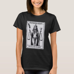 Kemetic Tarot Card Ancient Egypt Egyptian Goddess T-Shirt