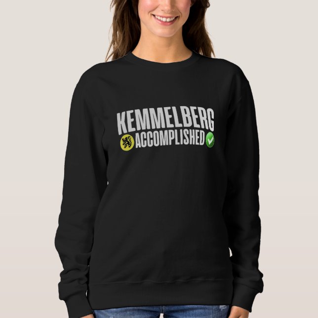 Kemmelberg Flanders Cycling Vlaanderen Cobbled Cli Sweatshirt (Front)