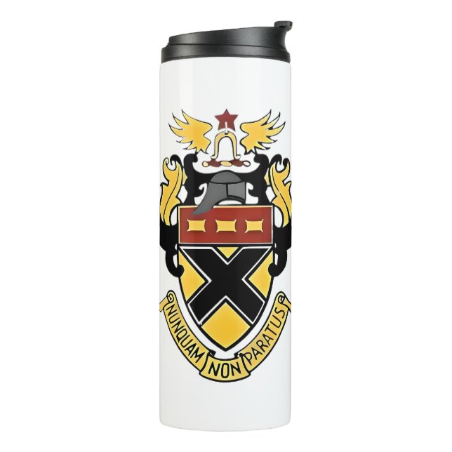 Kemper Military School and College Crest  Thermal Tumbler (Rotated Left)