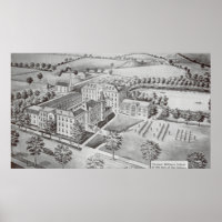 Kemper Military School & College Mess Black/White